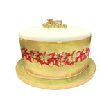 Cake Frills Plain Print with Holly Centre Assortment