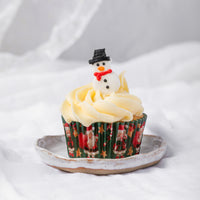 Cosy Snowman Sugar Toppers