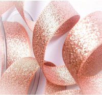 Rose Gold Lamé Cake Ribbon