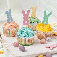 Easter Bunny Cupcake Toppers