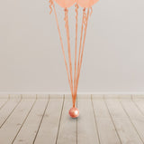 Bubble Balloon Weight Rose Gold