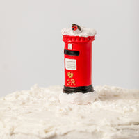 Post Box Resin Cake Toppers Bulk