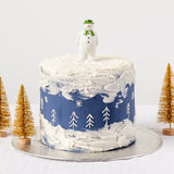 The Snowman™ Resin Cake Topper Luxury Boxed