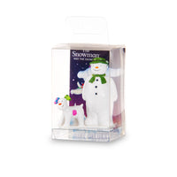 The Snowman™ and The Snowdog Resin Cake Topper Set Luxury Boxed