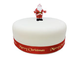 Father Christmas Resin Cake Toppers Bulk