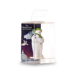 The Snowman™ holding The Snowdog Resin Cake Topper Luxury Boxed