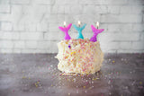 Glitter Mermaid Tail Pick Candles