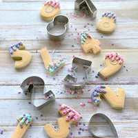 Number 2 Tin-Plated Cookie Cutter