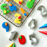 Number 1 Tin-Plated Cookie Cutter