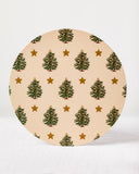 Magic Christmas Printed Cake Board Round 12in