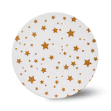 Gold Star Printed Cake Board Round 10in