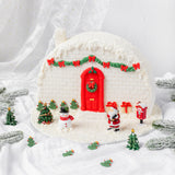 Traditional Santa Resin Cake Toppers Bulk