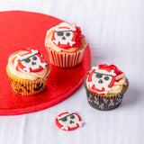 Skull & Crossbones Sugar Toppers