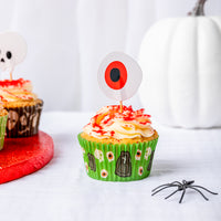 Halloween Frankenstein Cupcake Kit Poly-Bagged