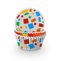 Building Blocks Cupcake Cases