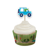 Transport Cupcake Toppers