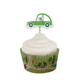 Transport Cupcake Toppers