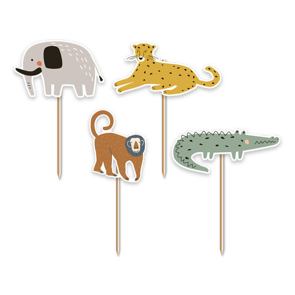 Safari Cupcake Toppers