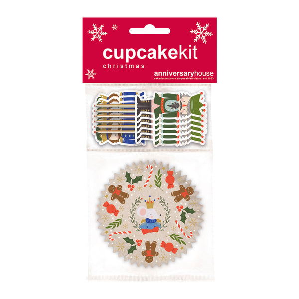 Nutcracker Cupcake Kit