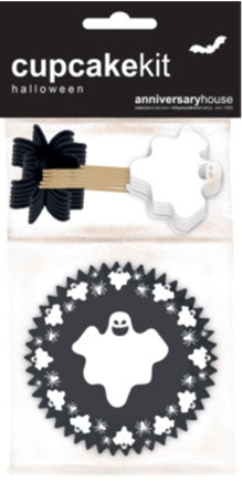 Halloween Ghost Cupcake Kit