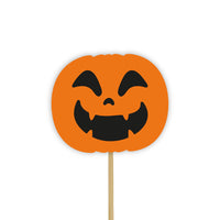 Ghoulish Halloween Mix Cupcake Toppers