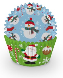Christmas Pals Cupcake Cases
