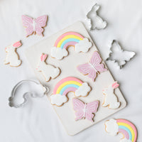 Spring Tin-Plated Cookie Cutter Set