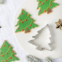 Christmas Tree Tin-Plated Cookie Cutter