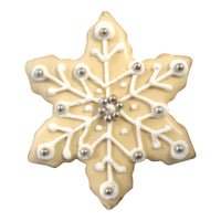 Snowflake Tin-Plated Cookie Cutter