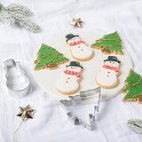 Snowman with Top Hat Tin-Plated Cookie Cutter