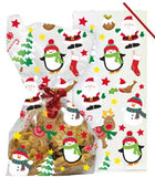 Christmas Pals Cello Bags with Twist Ties
