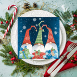 Tiflair Christmas Gonk Lunch Napkins 3 ply