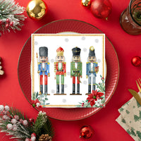 Tiflair Quartet of Nutcrackers Lunch Napkins 3 ply