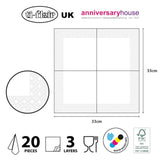 Tiflair Porthole Window Lunch Napkins 3 ply