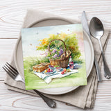 Tiflair Countryside Picnic Lunch Napkins 3 ply