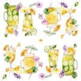 Tiflair Fresh Summer Lemonade Lunch Napkins 3 ply