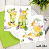 Tiflair Fresh Summer Lemonade Lunch Napkins 3 ply