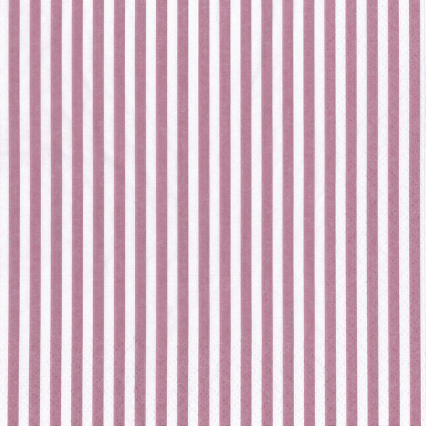 Tiflair Modern Stripes Purple Lunch Napkins 3 ply