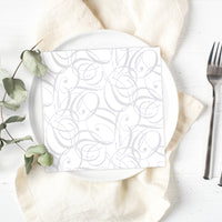 Tiflair Celebration Silver Lunch Napkins 3 ply