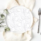 Tiflair Celebration Silver Lunch Napkins 3 ply