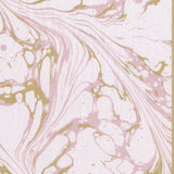 Tiflair Blush Pink Marble Lunch Napkins 3 ply