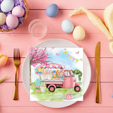 Tiflair Spring Piaggio Van Lunch Napkins 3 ply