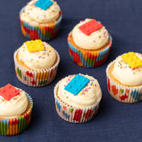 Building Blocks Cupcake Cases