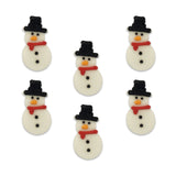 Cosy Snowman Sugar Toppers