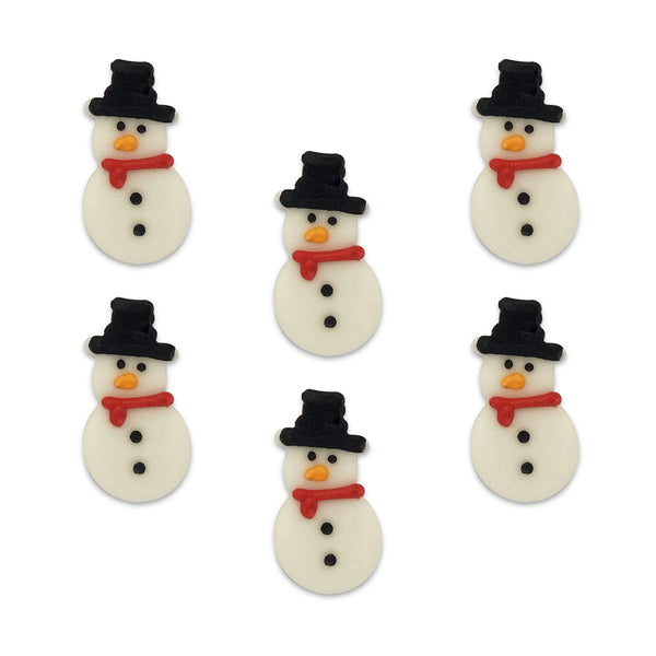 Cosy Snowman Sugar Toppers