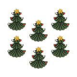 Nordic Christmas Tree Sugar Toppers