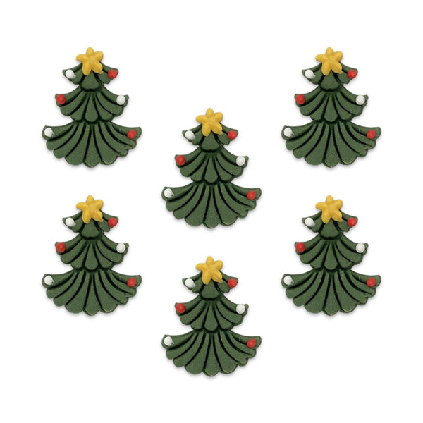 Nordic Christmas Tree Sugar Toppers