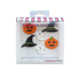 Halloween All Hallows Eve Hat Ghost & Pumpkin Sugar Toppers