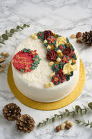 Festive Foliage Sugar Toppers