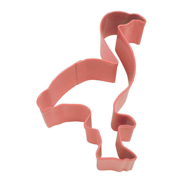 Flamingo Poly-Resin Coated Cookie Cutter Pink